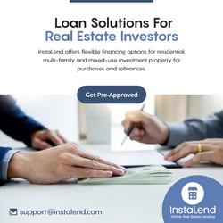 InstaLend Apply for Funding - InstaLend is a nationwide private lender for real estate investors financing fix/flip & rental loans.